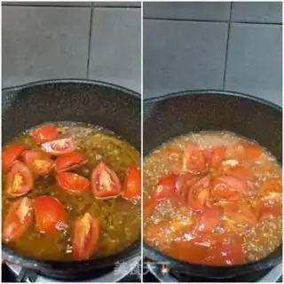 Make Tomato beef pastry step 4