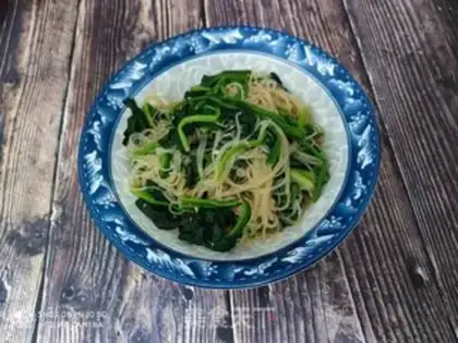 Make Sole spinach step 4