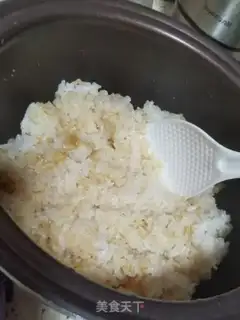 Make Haffle rice chicken step 20
