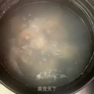 Make White radish to dry the squid soup step 4
