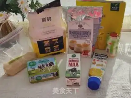 Make Milky coconut toast step 0