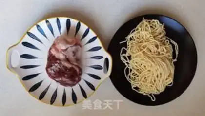 Make Lamb noodles step 0