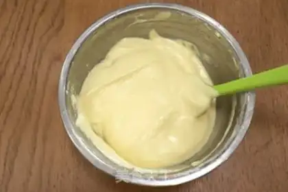 Make No sour cream cake step 5