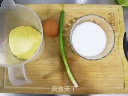 Make Black pepper milk egg waffles step 0