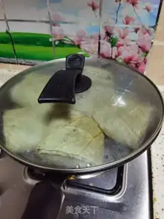 Make Haffle rice chicken step 30