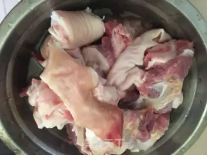 Make Lamb radish soup step 0