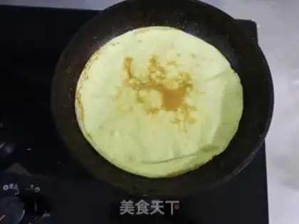 Make Black pepper milk egg waffles step 4