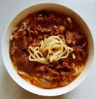 Make Lamb noodles step 10