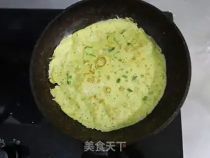 Make Black pepper milk egg waffles step 5