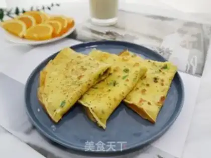 Make Black pepper milk egg waffles step 6
