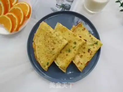 Make Black pepper milk egg waffles step 7