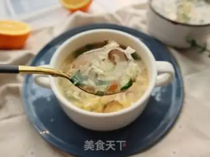 Make Spleen spleen and egg soup step 6