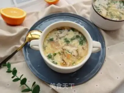 Make Spleen spleen and egg soup step 7