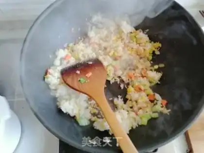 Make Time food and rice step 5