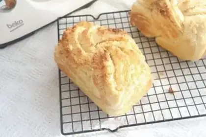 Make Milky coconut toast step 15