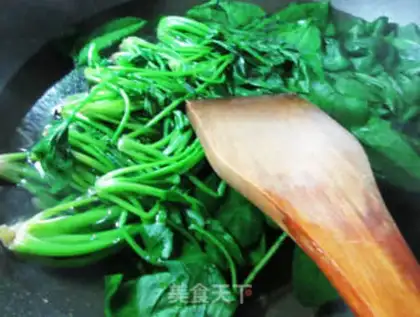 Make Sausage spinach step 2