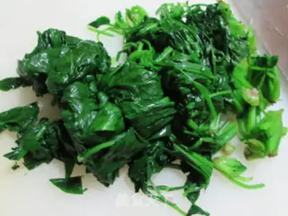 Make Sausage spinach step 4