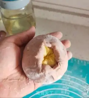 Make Flower buns step 11