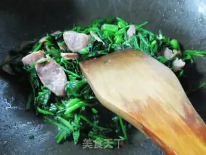 Make Sausage spinach step 8
