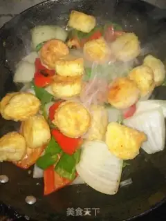 Make Red roasted eggs tofu step 9