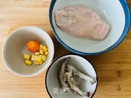 Make Simple, delicious chicken sausages. Kids love it step 0