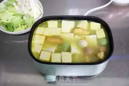 Make ♪ Golden gravy tofu fish balls ♪ step 3