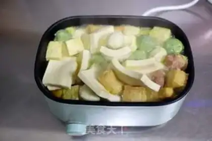 Make ♪ Golden gravy tofu fish balls ♪ step 4