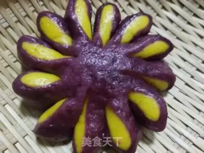 Make Flower buns step 19