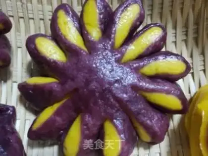 Make Flower buns step 20