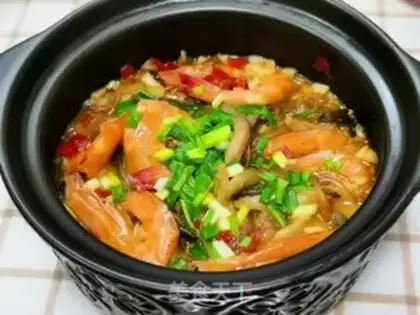Make A big shrimp fan step 9