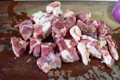Make Yellow lamb step 0