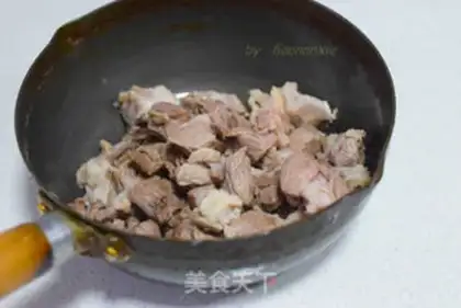 Make Yellow lamb step 1