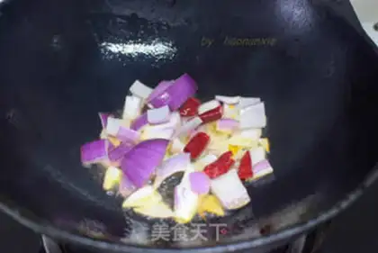 Make Yellow lamb step 3