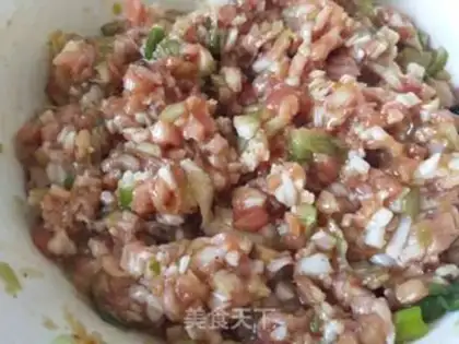 Make Meat dumplings step 3