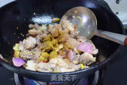 Make Yellow lamb step 4
