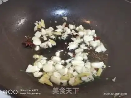 Make Potato chicken step 3
