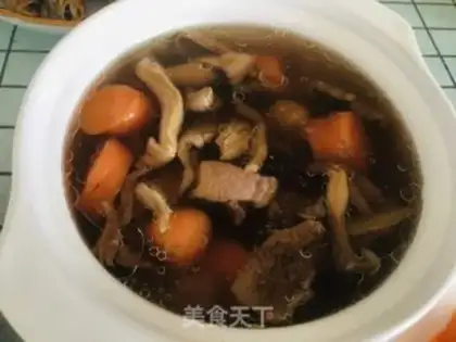 Make Scorch mushrooms and carrots step 5
