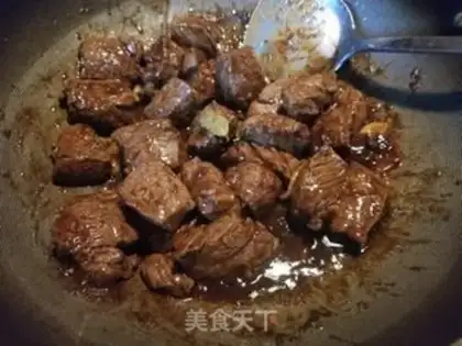 Make A salsa and carrot and beef stew step 7