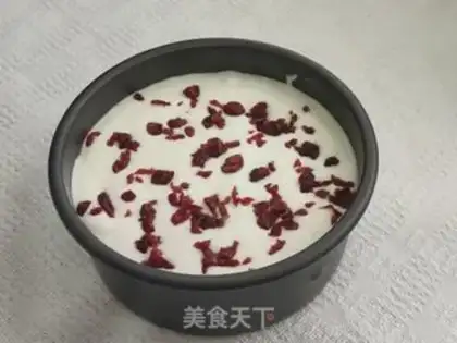 Make The cranberry angel cake step 4
