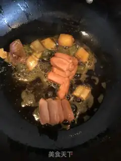 Make Spicy dry pan step 1