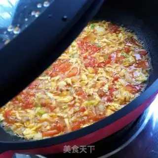 Make Tomato eggs for noodles step 10