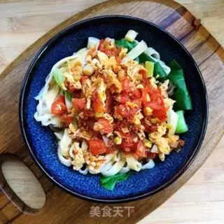 Make Tomato eggs for noodles step 11