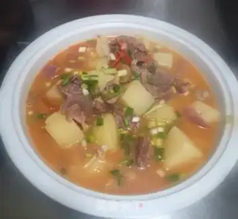 Make Potato beef step 12
