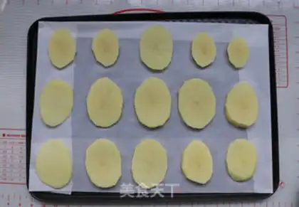 Make A little potato pizza for shrimp step 3