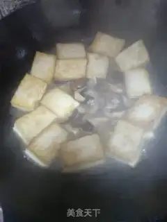 Make Tofu with mushrooms step 4