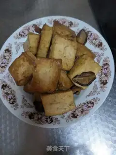 Make Tofu with mushrooms step 5