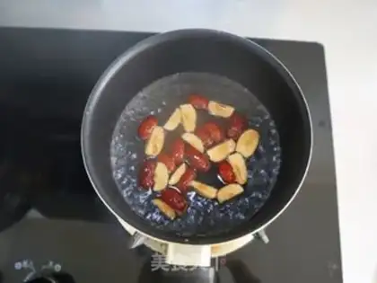 Make The mountain medicine, the rice round step 5