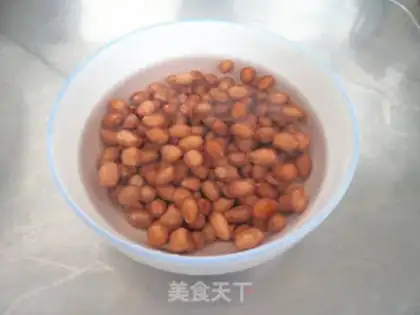 Make The rib stew of peanut rice step 0