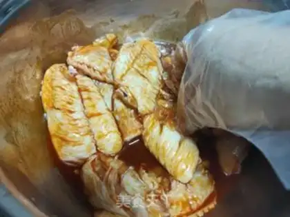 Make Soup chicken wings step 5