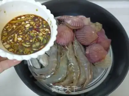 Make Fresh seafood step 3